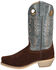 Image #3 - Smoky Mountain Men's Santa Fe Performance Western Boots - Square Toe, Dark Brown, hi-res