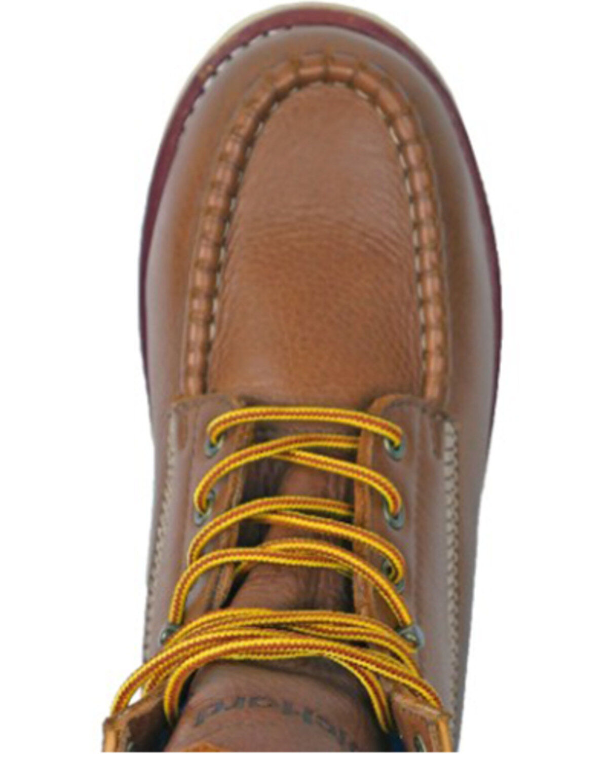 Image #6 - Die Hard Men's Malibu 6" Lace-Up Work Boots - Soft Toe, Rust Copper, hi-res