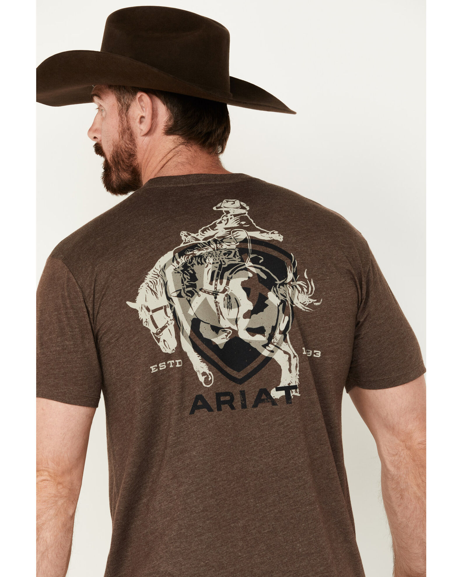 Ariat Men s Boot Barn Exclusive Abilene Shield Short Sleeve Graphic T Shirt Boot Barn