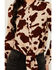 Image #4 - Idyllwind Women's Jeny Cow Print Long Sleeve Snap Tie-Front Western Shirt, Ivory, hi-res