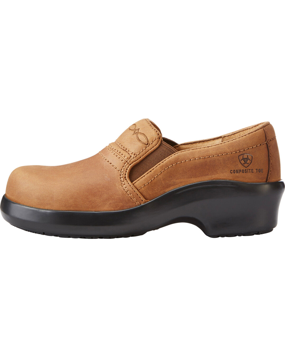 ariat women's safety clog work shoes