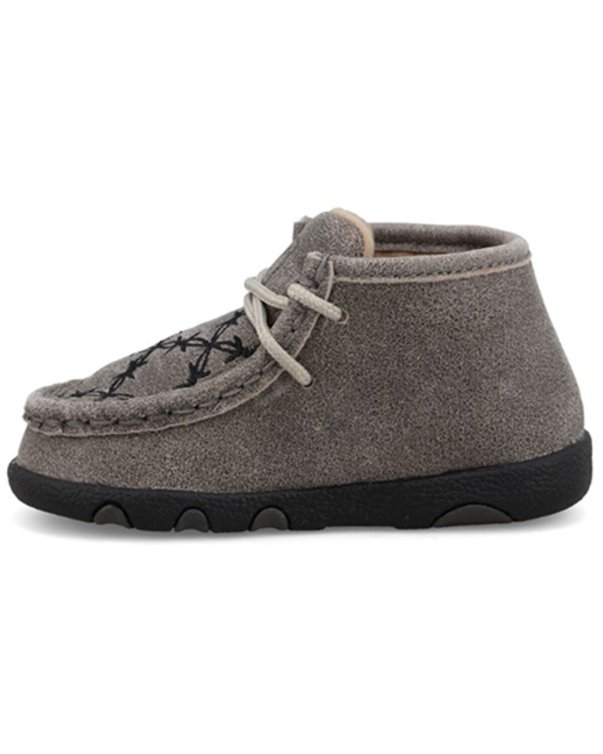 Image #3 - Twisted X Infant Boys' Chukka Driving Mocs, Grey, hi-res