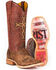 Image #1 - Tin Haul I Believe Cowgirl Boots - Square Toe, Brown, hi-res