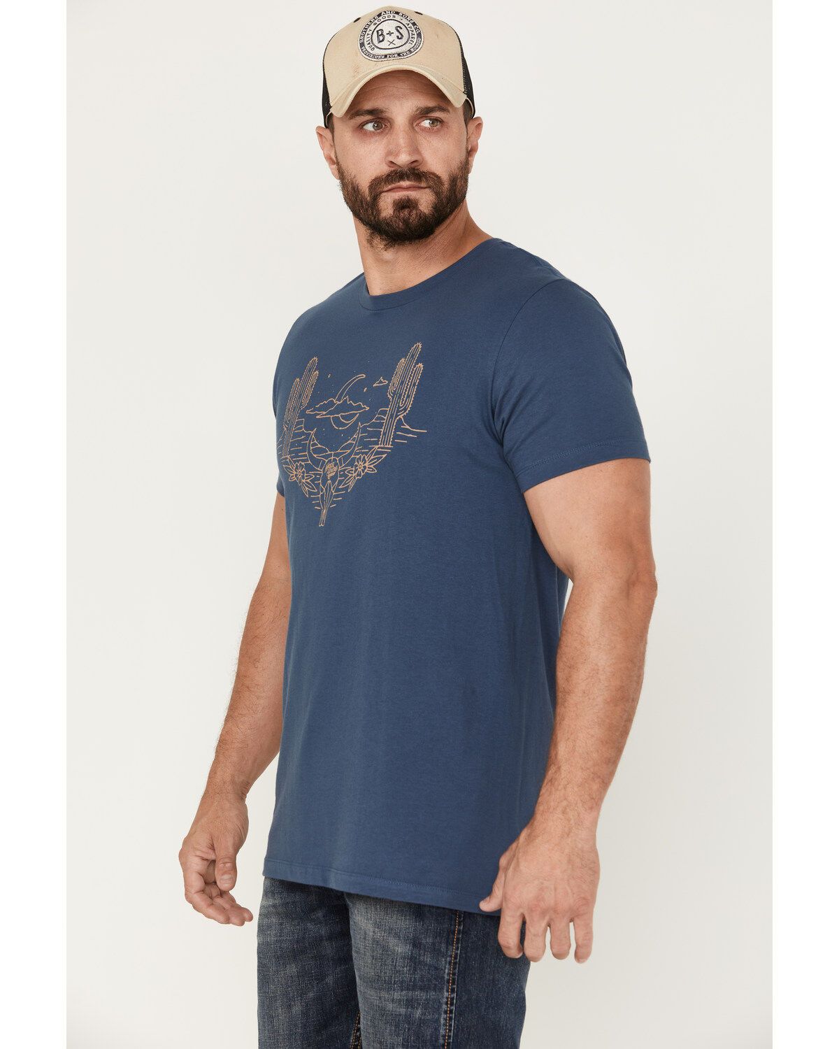 Image #2 - Moonshine Spirit Men's Peyote Short Sleeve Graphic T-Shirt, , hi-res
