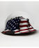 Image #3 - Lift Safety DAX American Flag Full Brim Hard Hat, Red/white/blue, hi-res