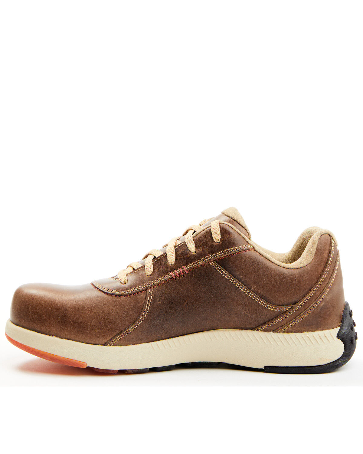 Image #3 - Cody James Men's Casual Work Shoes - Composite Toe, Brown, hi-res