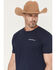 Image #3 - Smith & Wesson Men's Stars And Stripes Short Sleeve Graphic T-Shirt, Black, hi-res