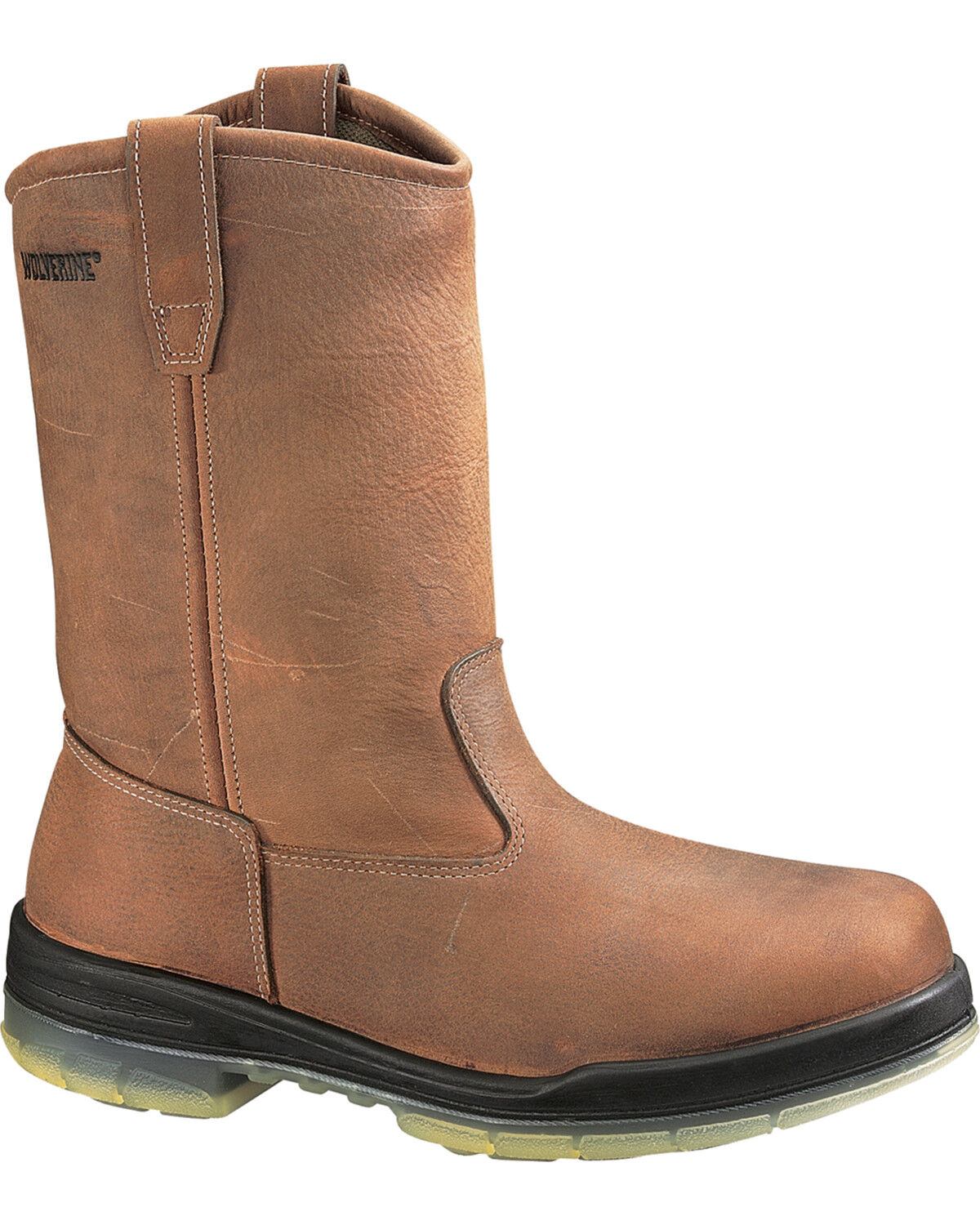 insulated composite toe pull on boots