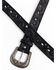 Shyanne Women's Cross Filigree Western Belt, Black, hi-res