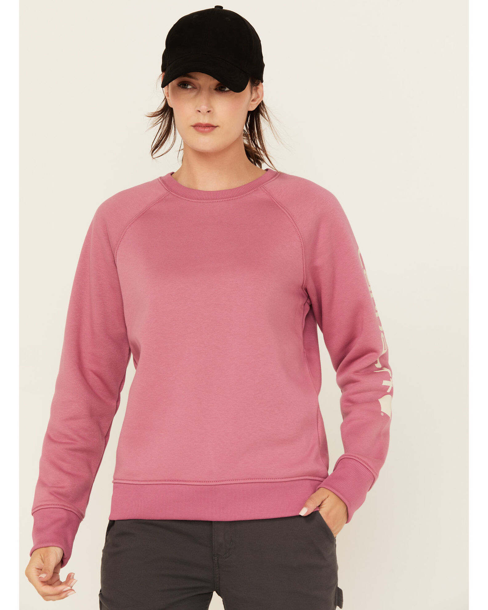 Carhartt Women s Relaxed Fit Midweight Graphic Crew Neck Sweatshirt Boot Barn