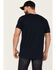 Image #4 - Moonshine Spirit Men's Sugar Skull Graphic Short Sleeve T-Shirt, Navy, hi-res