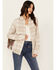 Image #2 - Idyllwind Women's Kingfish Fringe Flannel Shirt, Stone, hi-res