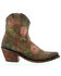 Caborca Silver by Liberty Black Women's Embroidered Floral Western Booties - Pointed Toe, Tan, hi-res