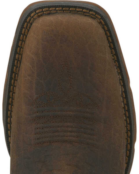Image #6 - Durango Women's Flirtatious Steel Toe Western Boots, Brown, hi-res