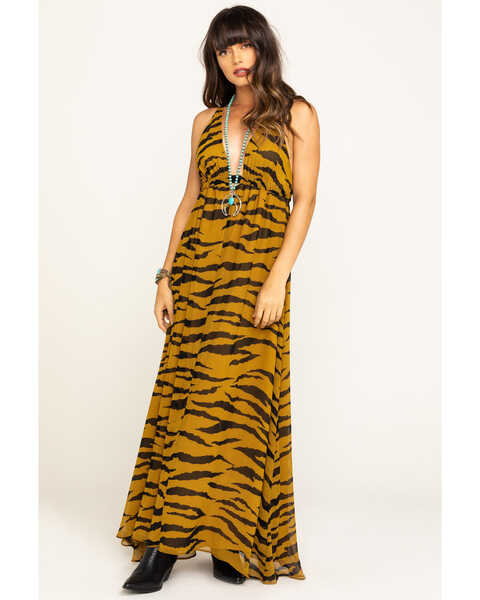 Show Me Your Mumu Women's Great Tiger Ellory Maxi Dress, Multi, hi-res