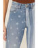 Image #2 - Shyanne Women's Stars & Stripes Print High Rise Super Flare Jeans, , hi-res