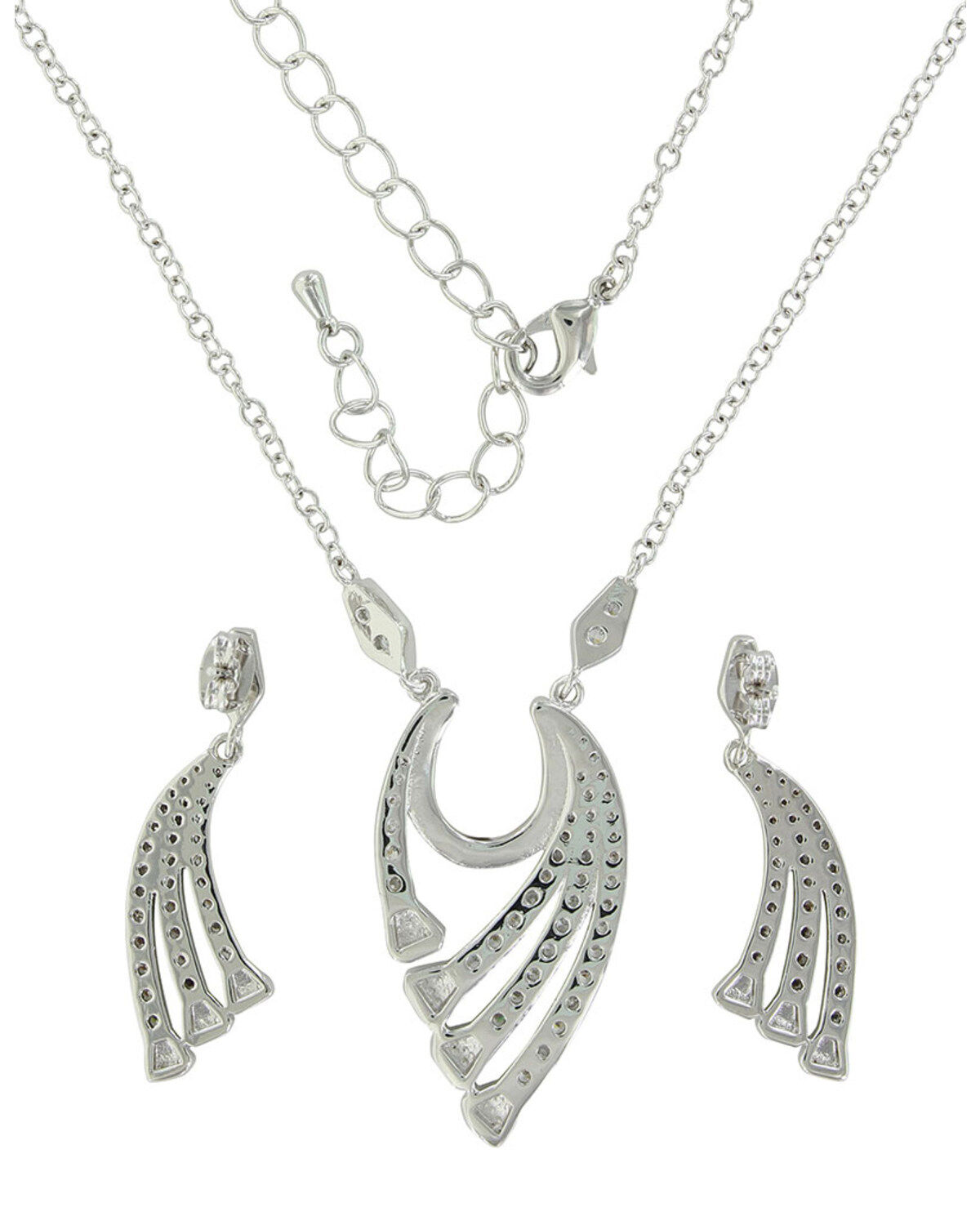 Image #2 - Montana Silversmiths Women's Bending But Never Breaking Horseshoe Jewelry Set *BAD*, Rust Copper, hi-res
