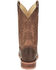Image #5 - Justin Men's Clanton Western Boots - Round Toe, Brown, hi-res