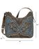 Image #3 - American West Annie's Secret Zip Top Shoulder Bag, Blue, hi-res