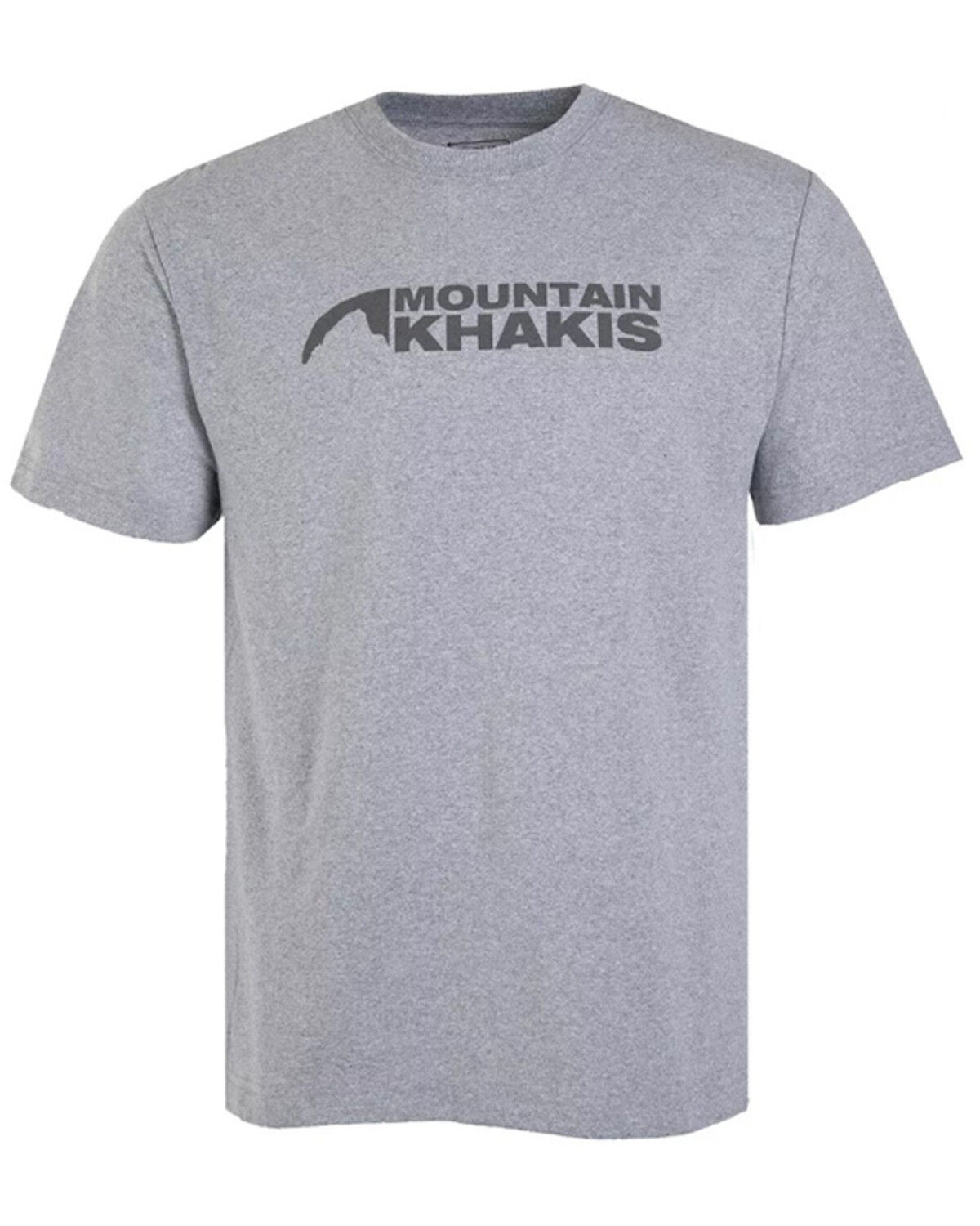Image #1 - Mountain Khakis Men's MK Extended Logo Short Sleeve T-Shirt, Ash, hi-res