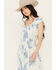 Image #2 - Free People Women's Floral Forget Me Not Midi Dress, , hi-res