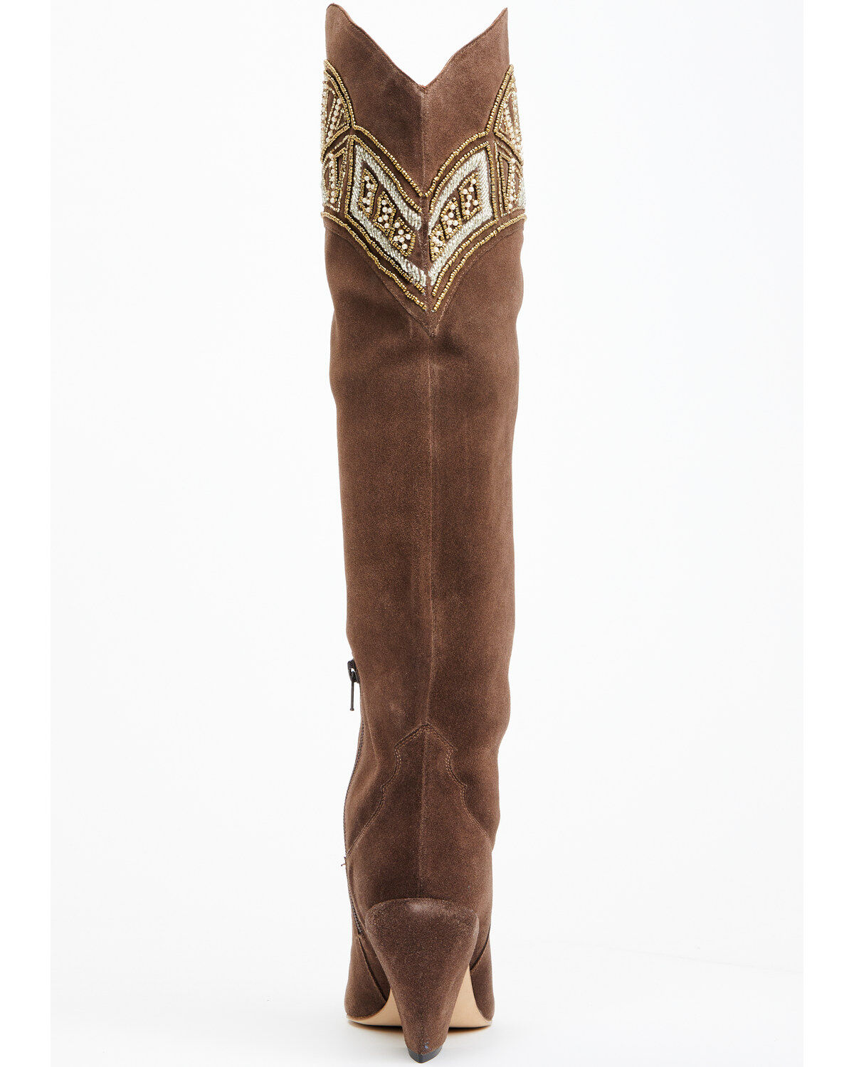 Image #5 - Wonderwest Women's Giselle Tall Western Boots - Snip Toe, Taupe, hi-res
