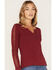 Idyllwind Women's Trustie Henley Top, Ruby, hi-res