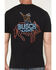 Image #4 - Buckwear Men's Busch Light Neon Cowboy Short Sleeve Graphic T-Shirt, Black, hi-res