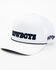 Image #1 - Hooey Men's Dallas Cowboys Trucker Cap, White, hi-res