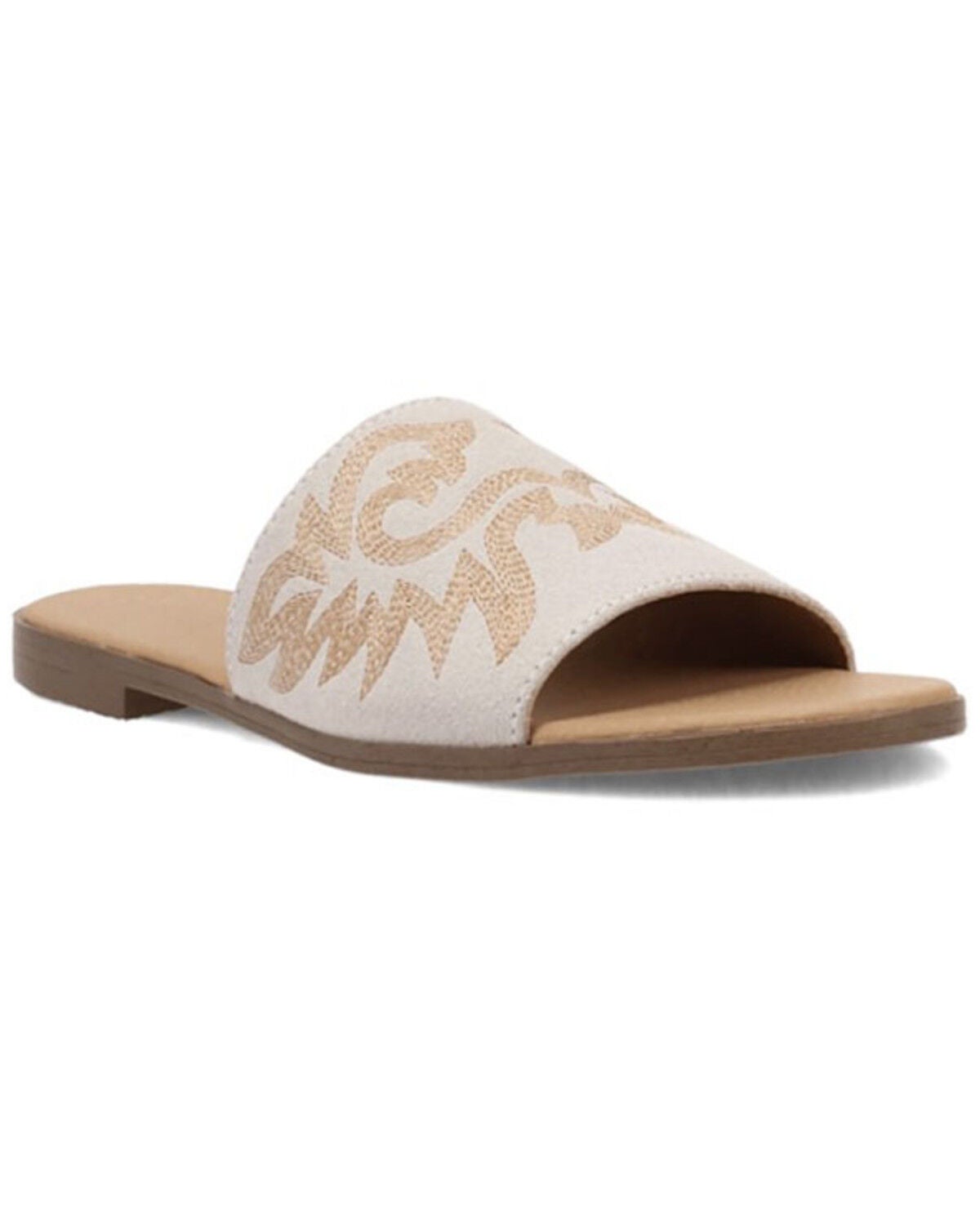 Dingo Women's Lasso Sandals, White, hi-res