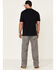 Image #3 - Hawx Men's Steel Stretch Canvas Work Pants, Steel, hi-res