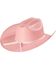 Image #3 - M&F Western Girls' Tiara Canvas Cowboy Hat, Pink, hi-res