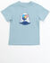 Image #2 - Cody James Toddler Boys' USA Shirt and Shorts - 2 Piece Set, Blue, hi-res