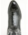 Image #6 - El Dorado Men's Handmade Ostrich Leg Western Boots - Round Toe, Black, hi-res