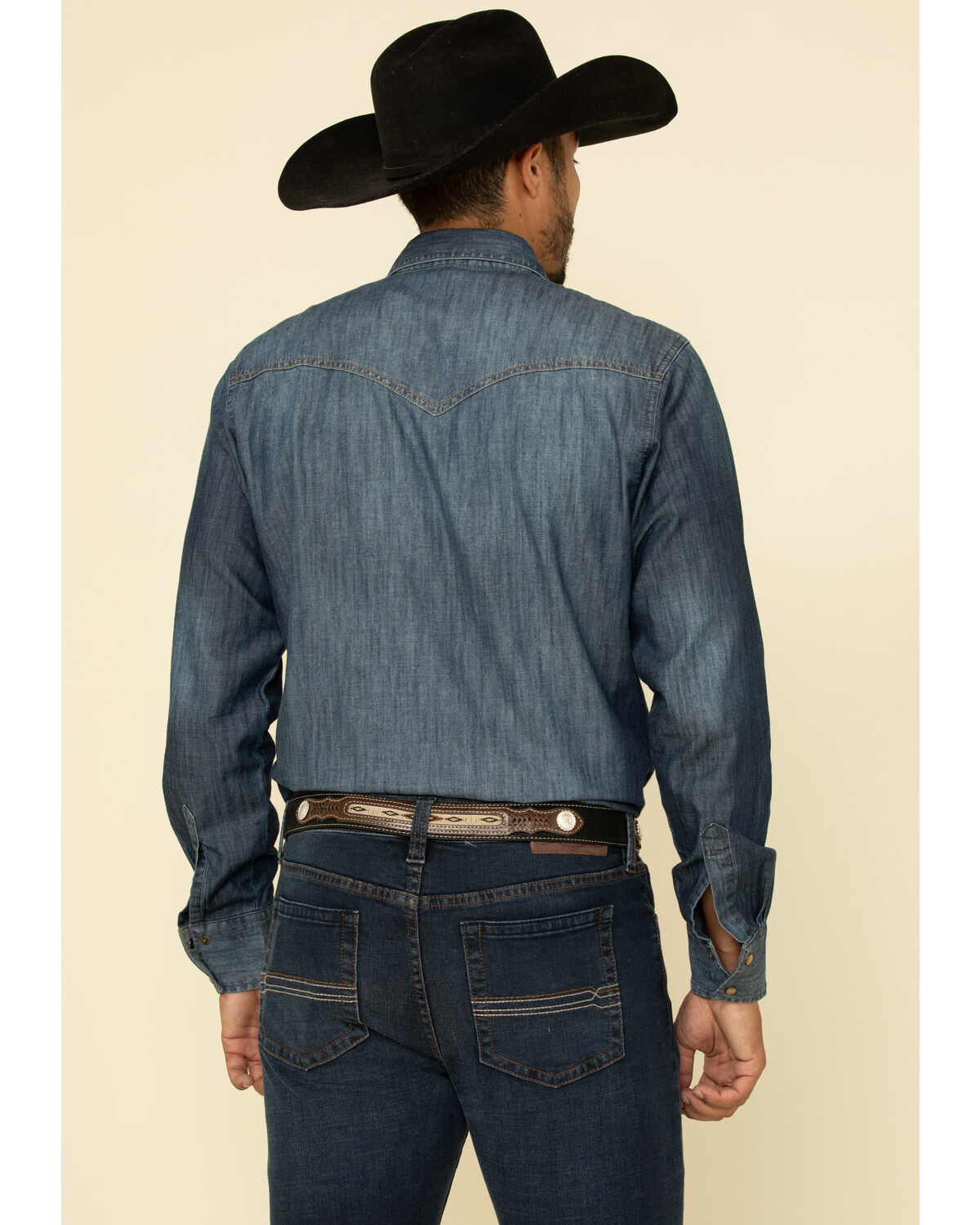 Image #4 - Cody James Men's Switchback Dark Wash Stretch Slim Bootcut Jeans, , hi-res