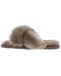 Lamo Women's Serenity Sheepskin Sandal Slippers, Mushroom, hi-res