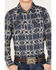 Image #3 - Cody James Boys' Print Long Sleeve Snap Western Shirt, Purple, hi-res