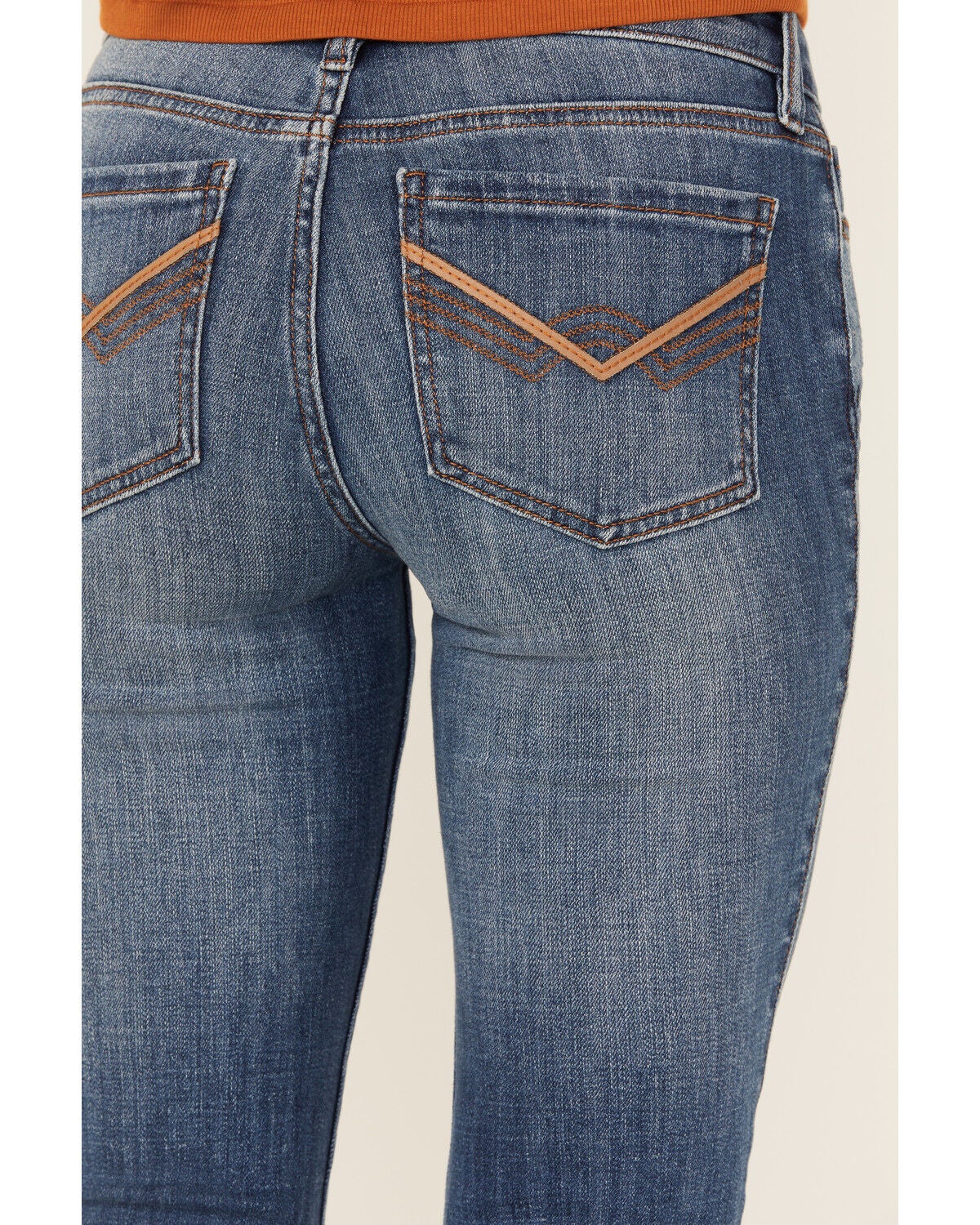 Product Name:  Idyllwind Women's Bayside Rebel Mid Rise Bootcut Super Stretch Denim Jeans