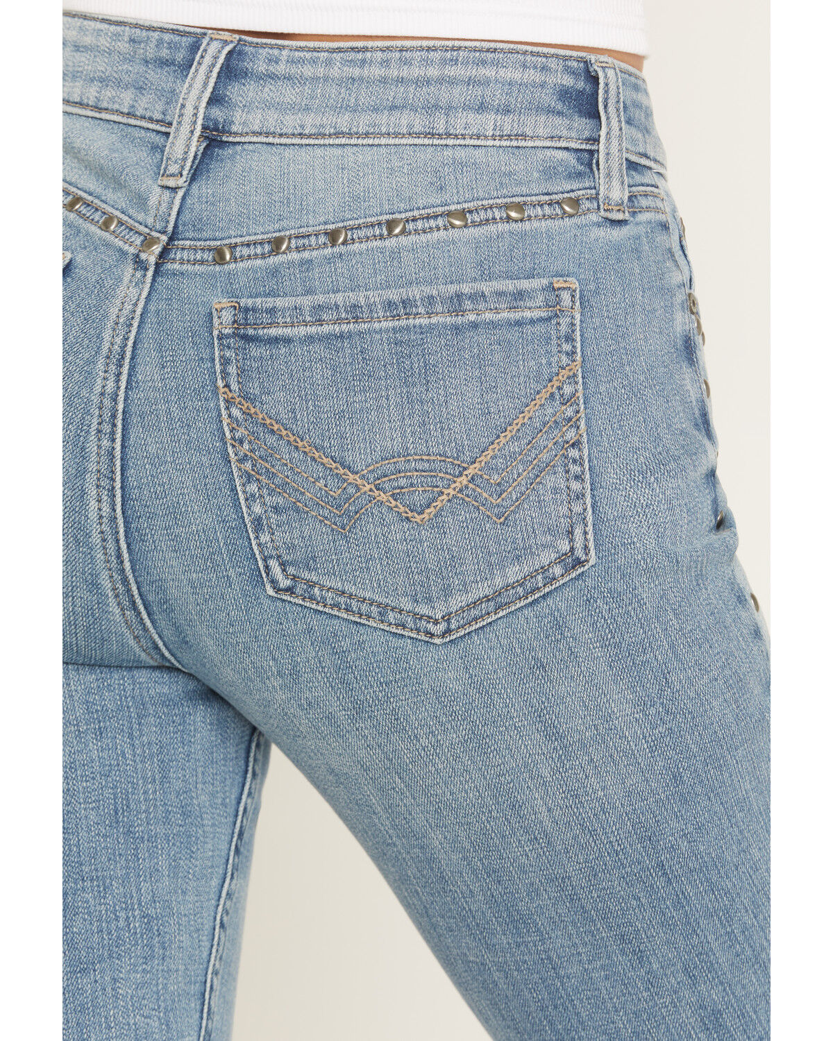 Idyllwind Women's Popla Medium Wash Legend High Rise Bootcut Stretch Denim Jeans