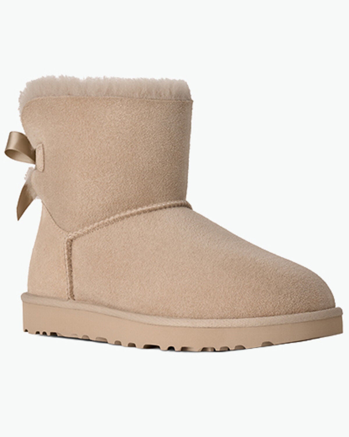 UGG Women's Mini Bailey Bow II, Brown, hi-res