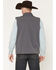 Image #4 - Cody James Men's Estacado Solid Concealed Carry Softshell Vest - Tall, Charcoal, hi-res