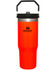 Image #1 - Stanley IceFlow™ Flip Straw 30oz Tumbler, Bright Orange, hi-res