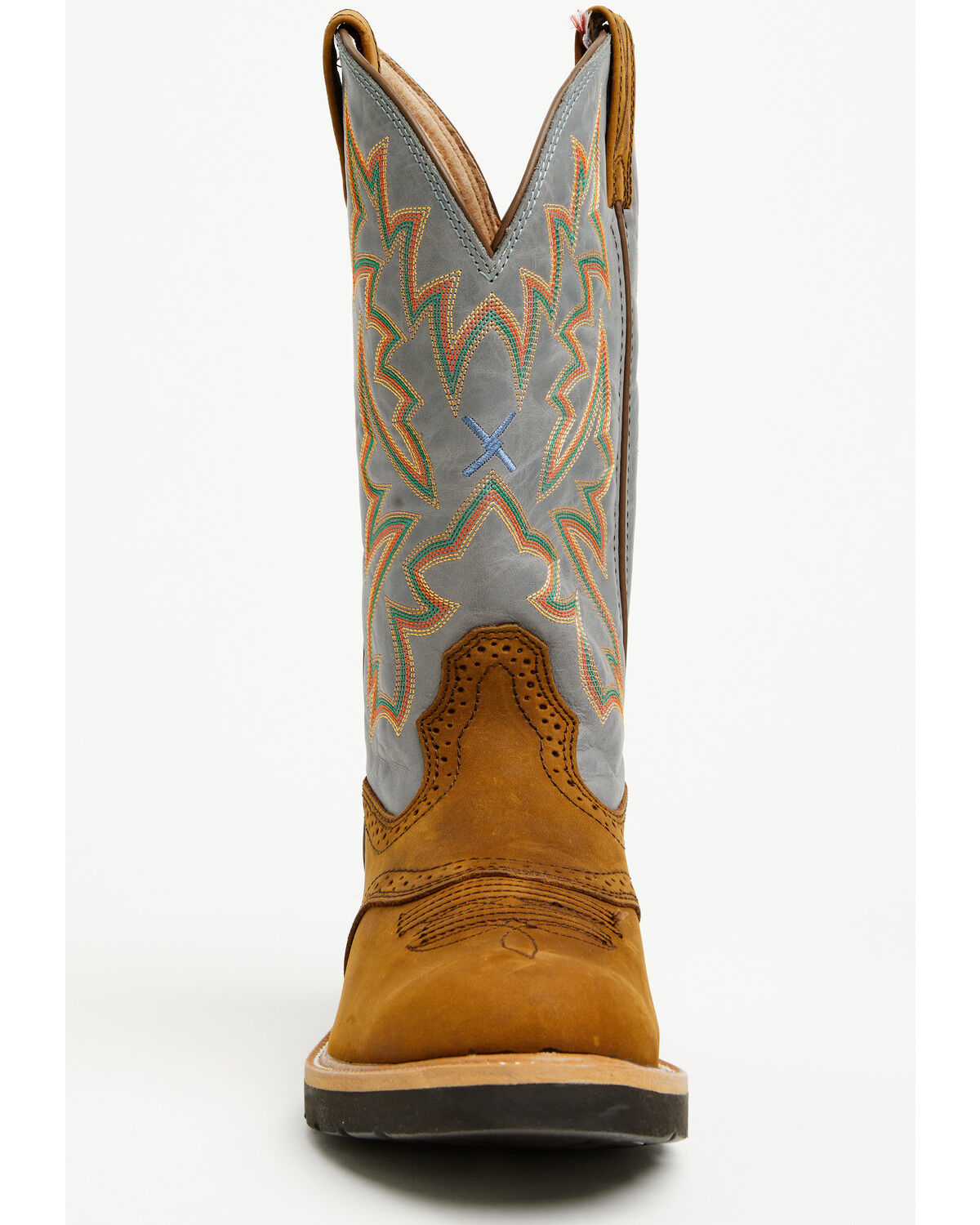 Twisted X Men's Cowboy Pull-On Work Boots - Soft Toe
