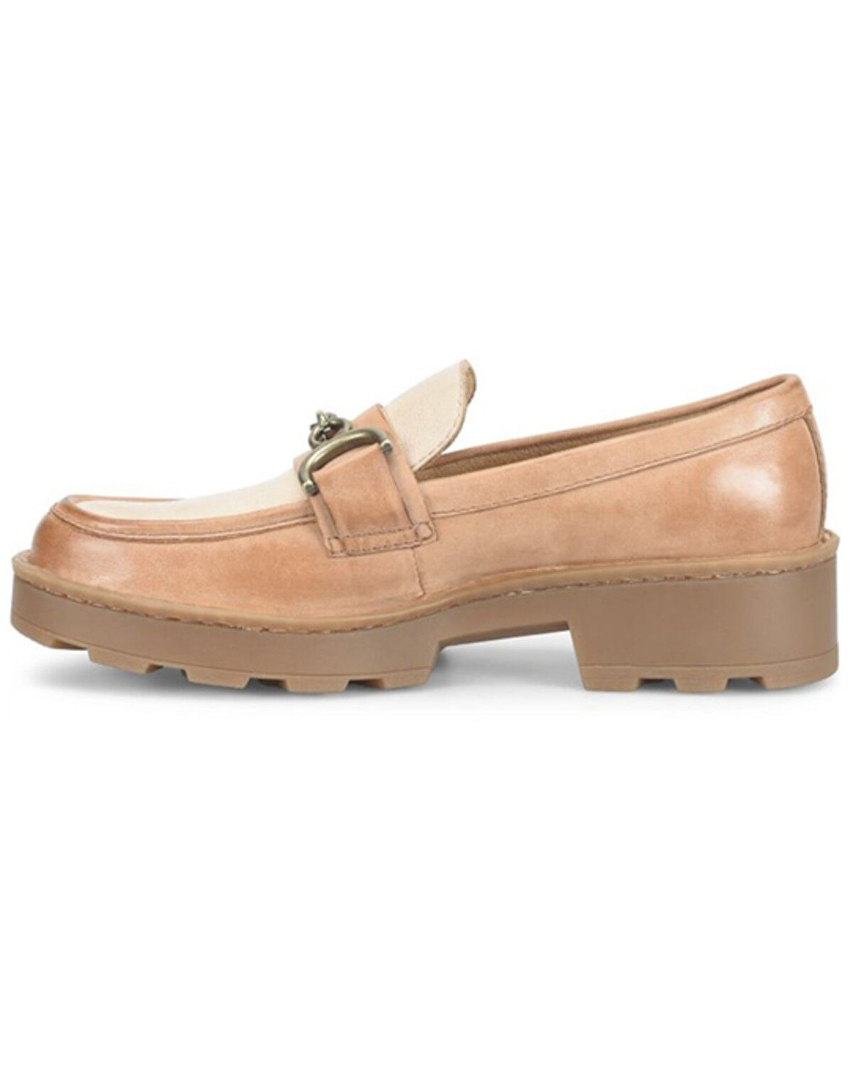Image #3 - Born Women's Carrera Buckle Penny Loafers, Brown, hi-res