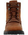Image #4 - Rocky Men's Legacy 32 Lace-Up Waterproof Soft Work Boots - Broad Square Toe, Brown, hi-res