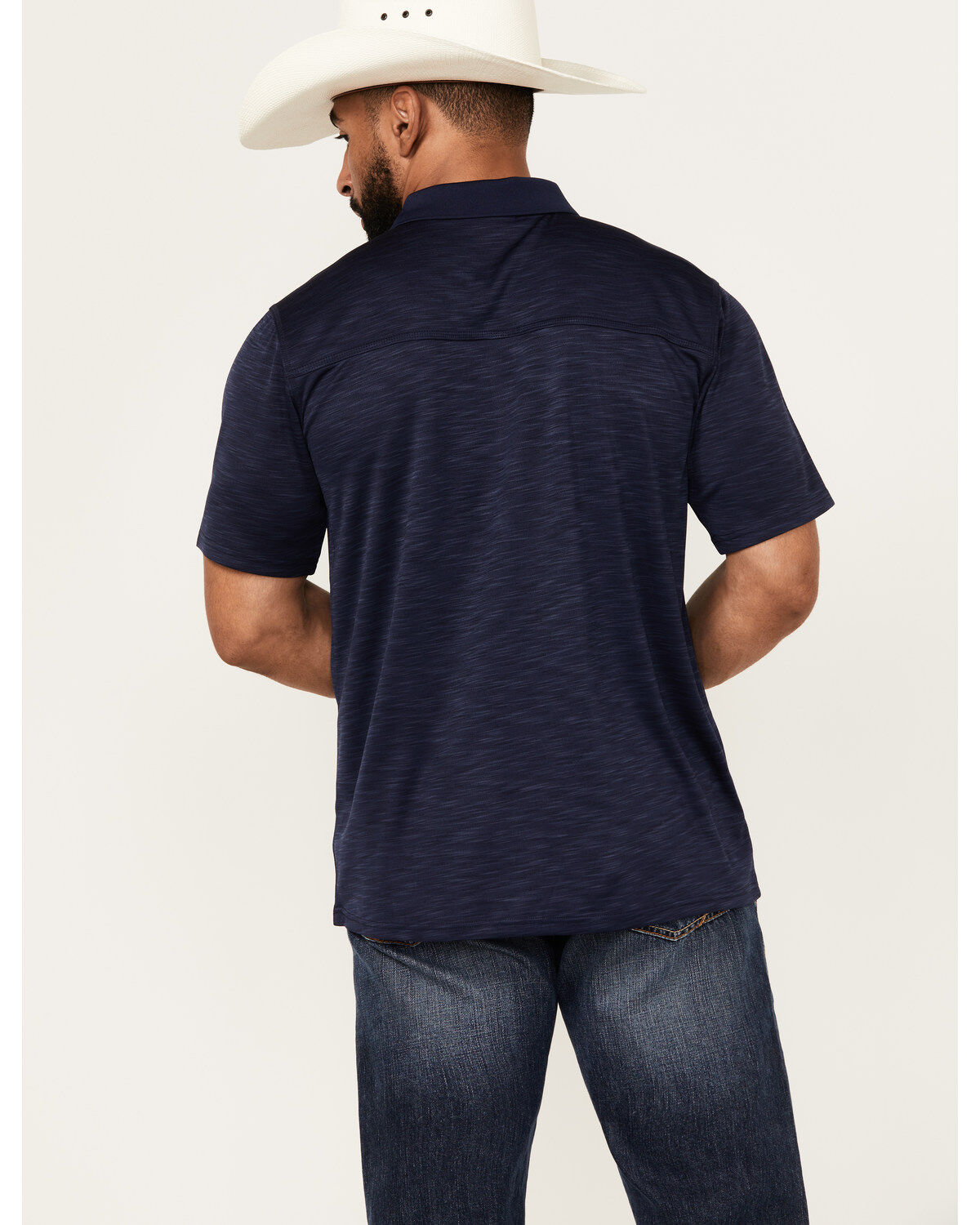 Product Name:  RANK 45® Men's Elite Short Sleeve Performance Polo Shirt