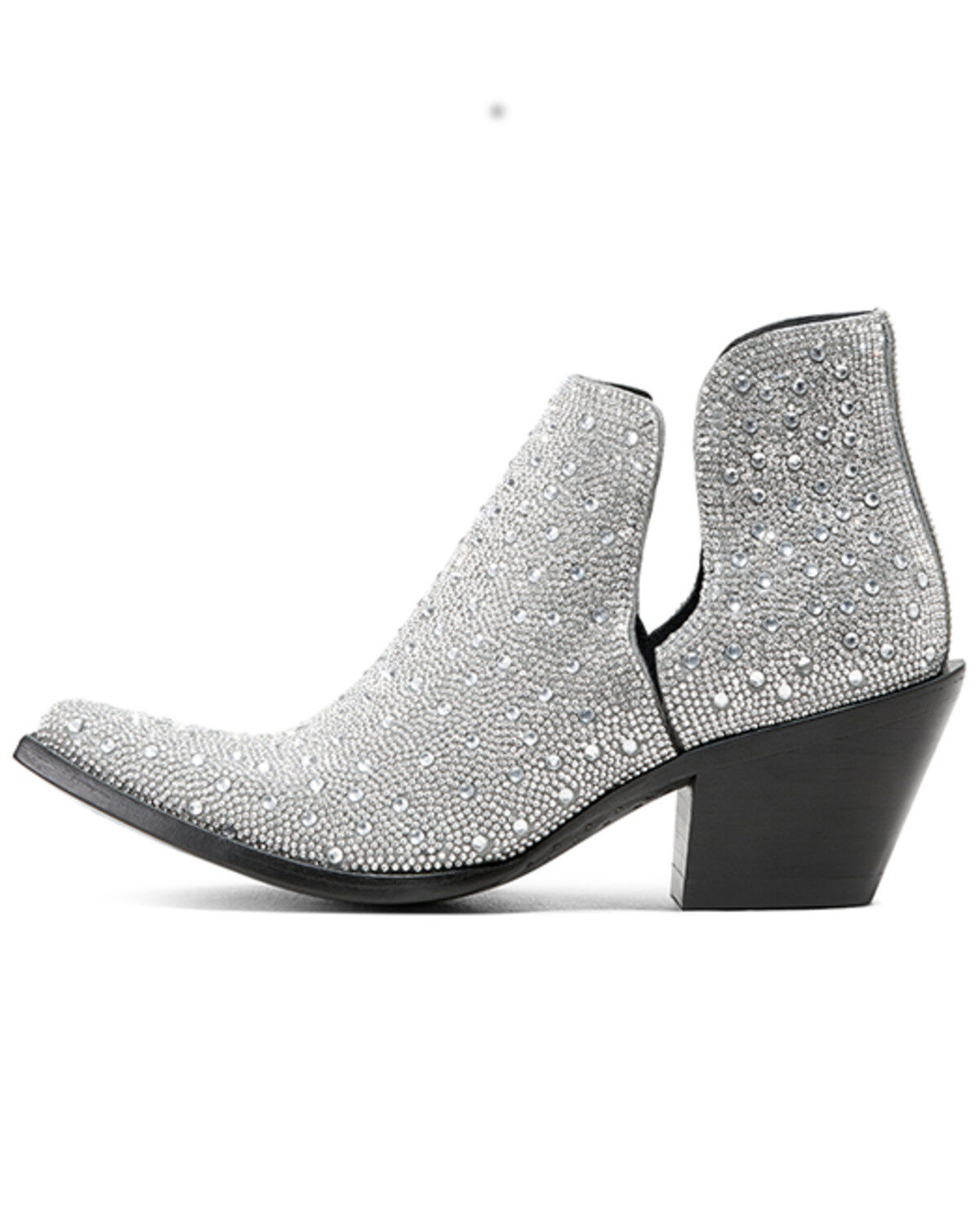 Image #2 - Ariat Women's Dixon Western Booties - Snip Toe, Silver, hi-res