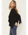 Image #2 - Shyanne Women's Cascade Front Fringe Faux Suede Fringe Jacket, Black, hi-res