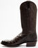 Image #3 - Cody James Men's Exotic American Alligator Western Boots - Round Toe, Chocolate, hi-res