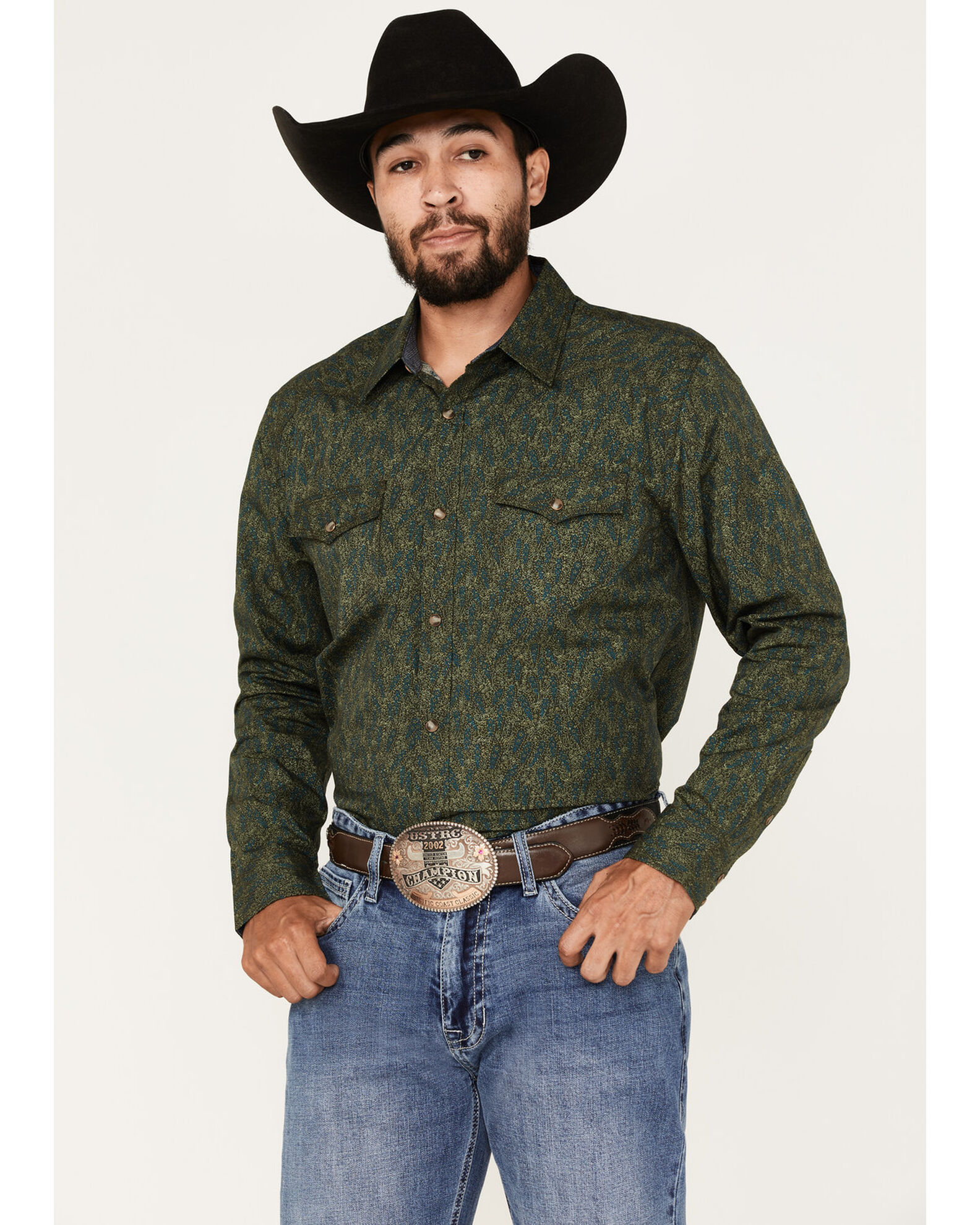 Moonshine Spirit Men s Limelight Paisley Print Long Sleeve Snap Western Shirt Boot Barn